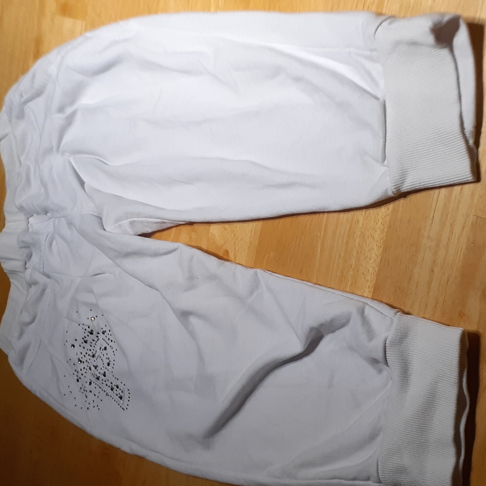 Boshior Girls M White Sweatpants